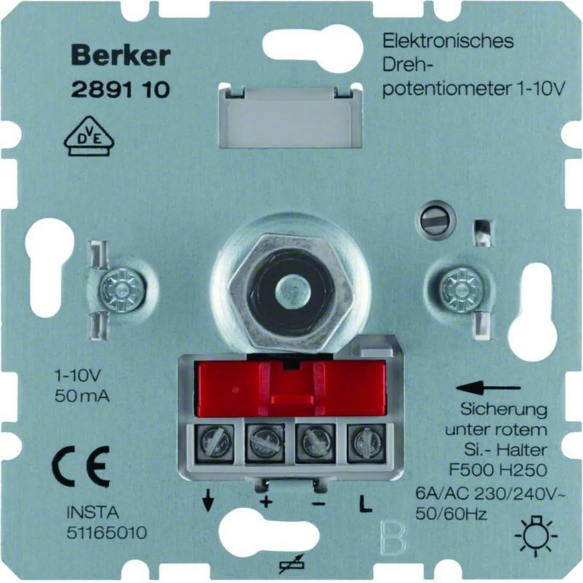 Potentiometri Hager S.1 - POTENTIOMETRI S.1 1-10V 105W/6A UR