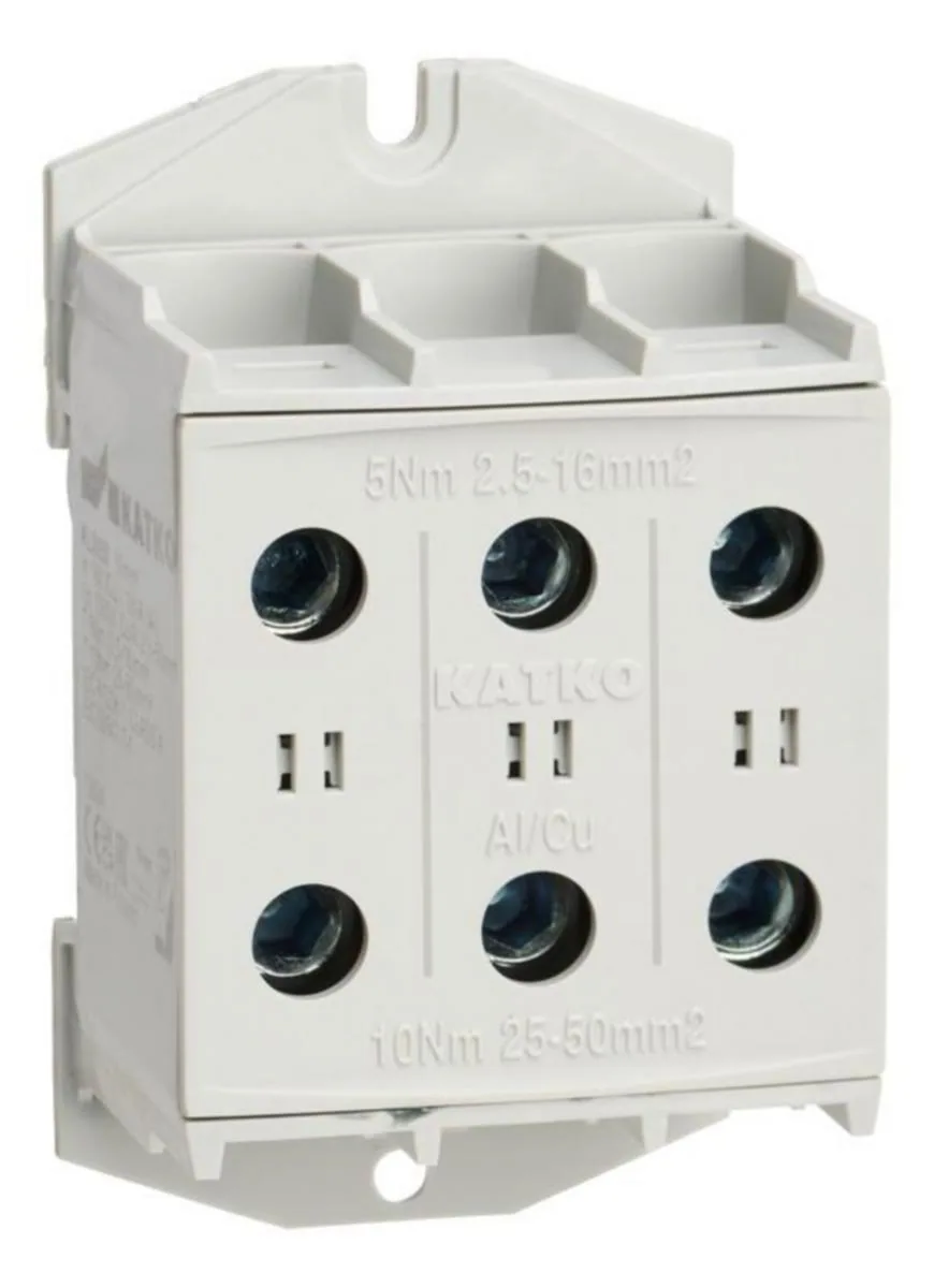 Riviliitin Katko ConnectSafe KL 3X1XAL/CU 2,5-50MM2
