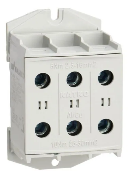 Riviliitin Katko ConnectSafe KL 3X1XAL/CU 2,5-50MM2