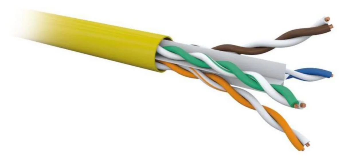 Tietoverkkokaapeli-CAT6 Gigamedia U/UTP CCA - TIETOVERKKOKAAP-CAT6 GIGAMEDIA 2X4 AWG24 U/UTP LSZH-FR C