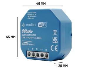 Valonsäädin Eltako Sarja 64 - VALONSÄÄDIN SARJA 64 YLEISHIMMENNIN, WIFI, MATTER