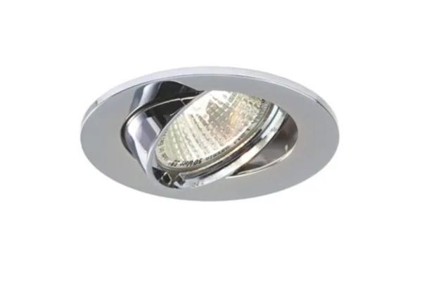 Alasvalo Sylvania Inset Trend 75 Swing IP23 PYÖREÄ EX-LAMP KROMI