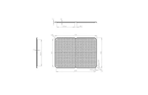 Asennuslevy Fibox MP Arca - ASENNUSLEVY ARCA MPMP ARCA 8060