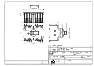 Kuormankytkin vääntö Katko LoadSafe KU 16-40A - KUORMANKYTKIN VÄÄNTÖ KU16-40A 6X40A 400V 22KW