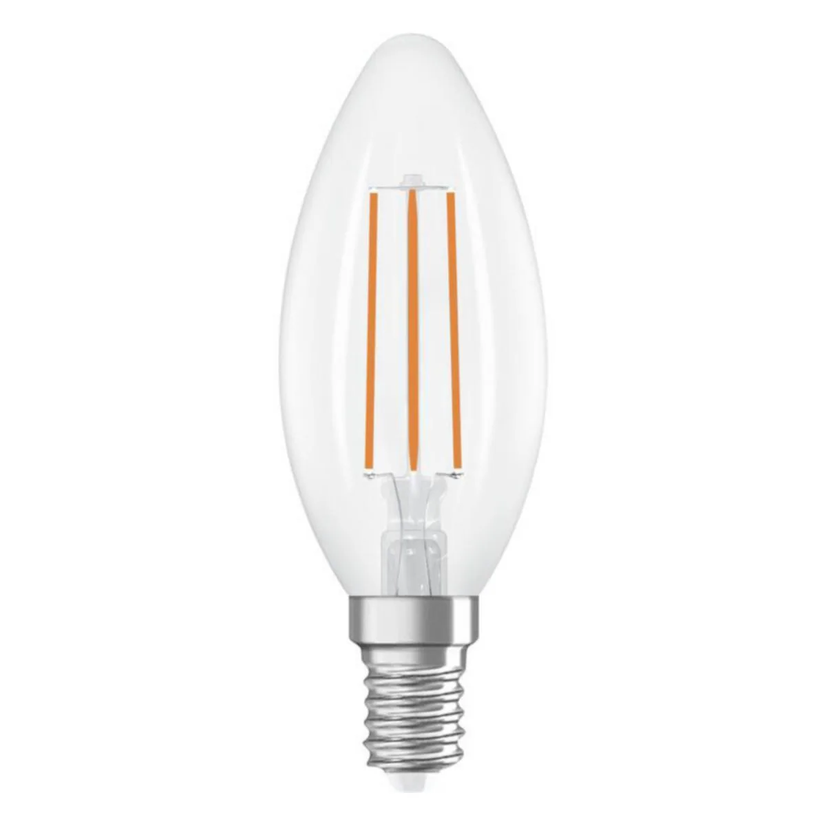 Kynttilälamppu Ledvance Super-Efficient CLB 2,2W/827 470LM E14 CL ELA – 2700