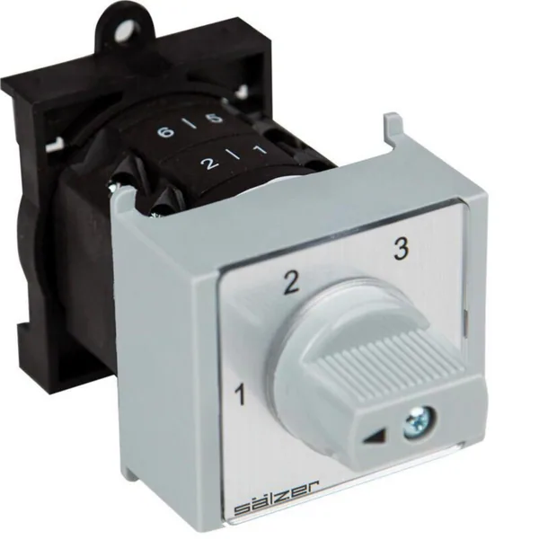 Nokkakytkin askel Sälzer P220 1-2-3 1N 20A DIN