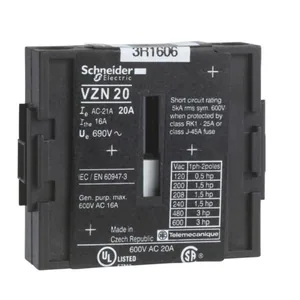 Pääkosketin Schneider Electric TeSys - LISÄNAPA TESYS VZN20 VN20 KUORMANKYTKIMELLE