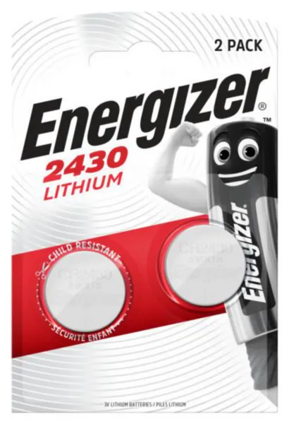 Paristo nappi lithium Energizer Special LITH CR2430 3V 2-PAK