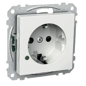 Pistorasia Schneider Electric Exxact 1-osainen valoindikoinnilla - PISTORASIA EXXACT 1S/16A/IP21 UKJ LED VAL