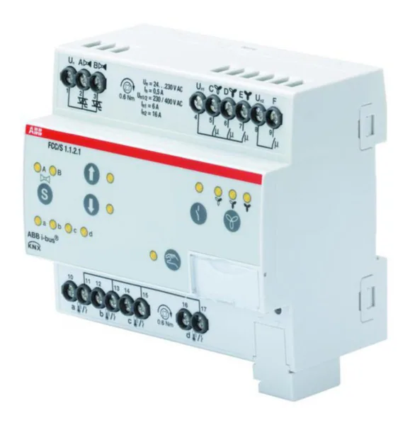 Puhallinkonvektorisäädin KNX ABB FCC/S1.1.2.1