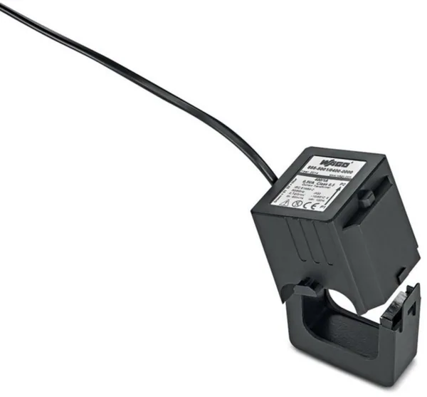 Virtamuuntaja avattava Wago 855-sarja 600A/1A,lk 0,5,Ø 42mm,5m