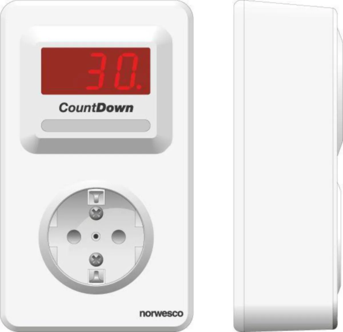 Ajastin Norwesco CountDown - AJASTIN COUNTDOWN NORWESCO PINTA PRAS 1-999m 1s/16A IP20