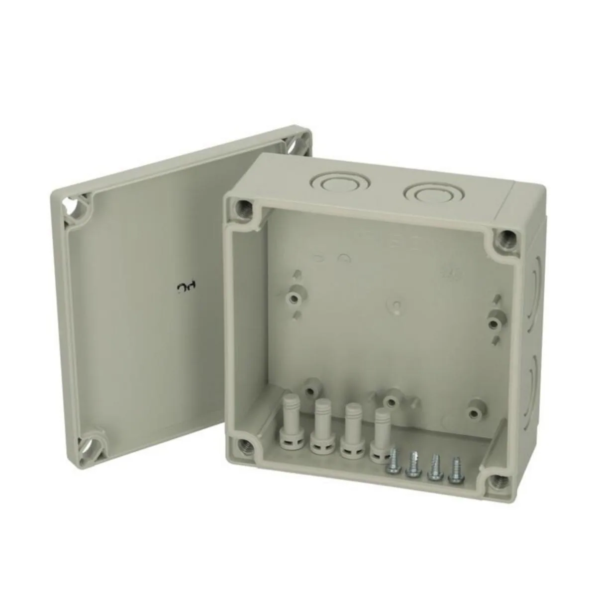 Asennuskotelo PCM Fibox MNX 130x130 - ASENNUSKOTELO PC FIBOX PCM 125/60 G
