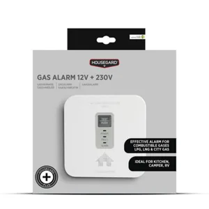 Kaasuvaroitin Housegard - KAASUVAROITIN KAASUVAROITIN 12V/230V GA102