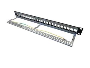 Paneeli-kupari LA-CAT - PANEELI-KUPARI LA-CAT CAT PANEELI 24XRJ45, 19", 1U