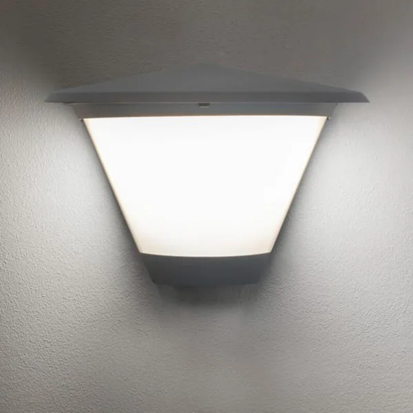 Seinävalaisin ulko Hide-a-lite Pave Wall IP65 1940LM 18W GR OP TOP