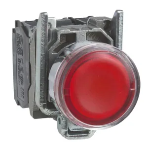 LED-valopainike Schneider Electric Harmony XB4 - TASOVALOPAINIKE HARMONY XB4BW34G5 PUNAINEN LED 120VAC