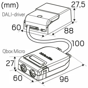 Alasvalo Hide-a-lite Optic G2 Quick - ALASVALO OPTIC G2 IP44 500LM 6W 930 WH DA2