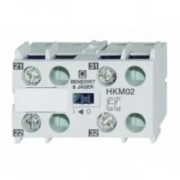 Apukosketin HKM Benedikt & Jäger HKM20 2S 3A AC15 10A AC1