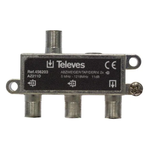 Haaroitin Televes 5-1218 MHZ / 2X11 DB