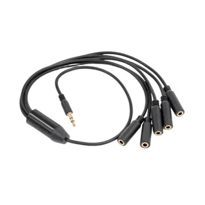 Haaroitinjohto Shelly - ANTURITARVIKE SHELLY SPLITTER 1 TO 5 - 3.5MM JACK