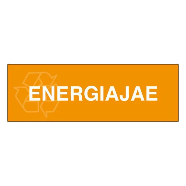Jäteastiatarrat ST JÄTEASTIATARRA ENERGIAJAE 300x100mm LAMINOITU