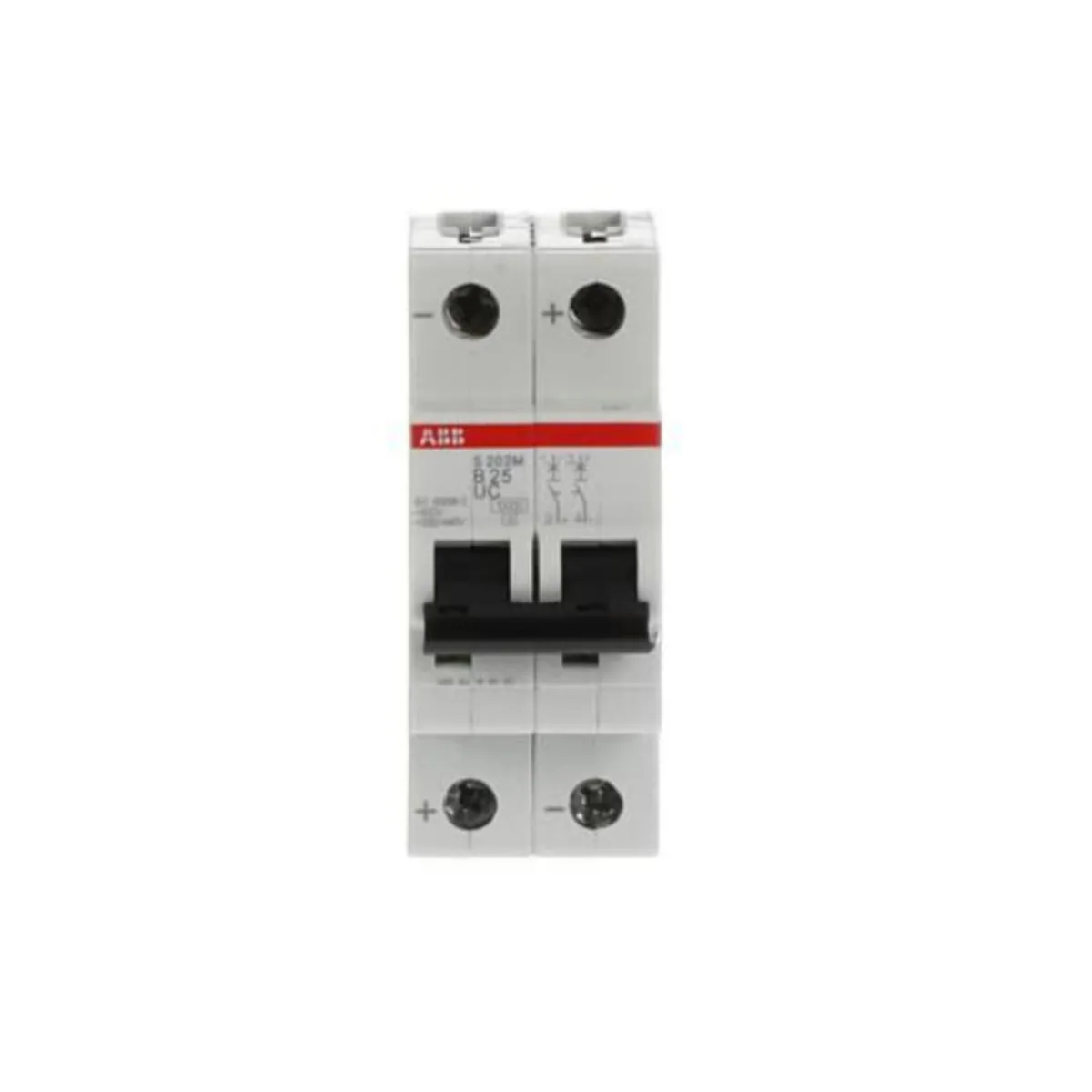 Johdonsuojakatkaisija ABB S200MUC 2-pole B-char. 25A