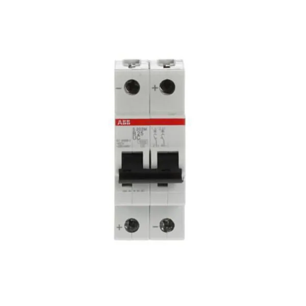 Johdonsuojakatkaisija ABB S200MUC 2-pole B-char. 25A