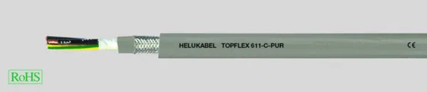 Ketjukaapeli Helukabel Topflex® 611-C-PUR