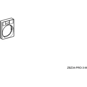 Kilvenpidin Schneider Electric Harmony ZBZ - KILVENPIDIN HARMONY ZBZ34 8x27mm KILVELLE