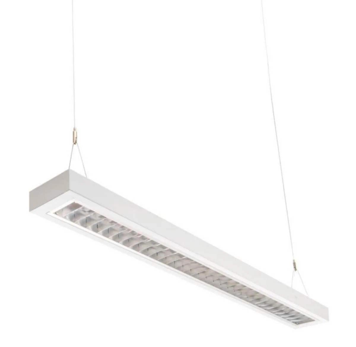 Pinta-/ripustusvalaisin Airam Office 1245 46W/840 DA2 AL MA WH P – 4000