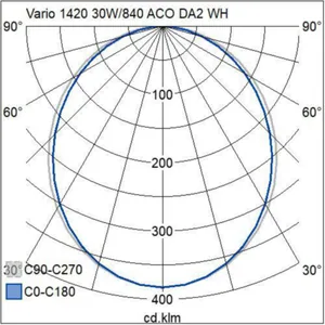 Pinta-/ripustusvalaisin Airam Vario - PINTA-/RIPUSTUSVALAISIN VARIO 1420 33W/840 ACO DA2 WH