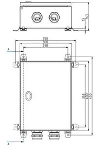 Riviliitinkotelo Fe Katko KLT - RIVILIITINKOTELO FE KLT 2XAL/CU 6-95MM²