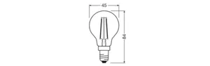 Pienkupulamppu Ledvance Performance Classic P - PIENKUPULAMPPU LEDVANCE CLP 1,8W/827 250LM E14 CL