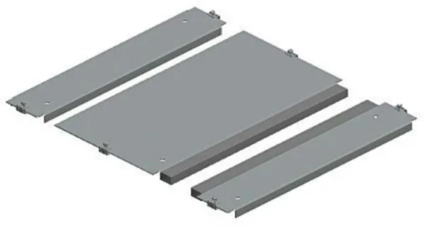 Pohjalevy Schneider Electric Universal Enclosures NSYEC461 2OS 400X600