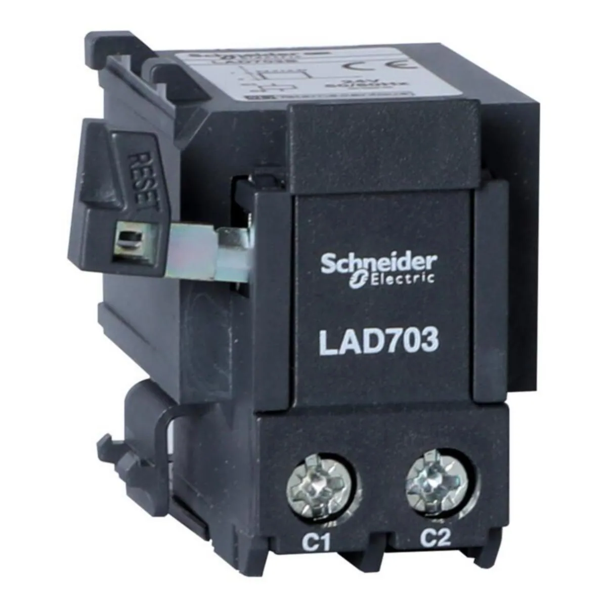 Työvirtalaukaisukela Schneider Electric TeSys - TYÖVIRTALAUKAISIJA TESYS LAD703B 24V AC/DC