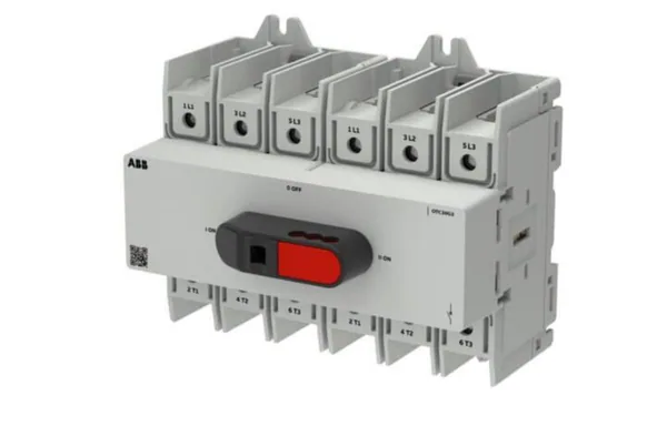 Vaihtokytkin ABB OT Plus 3-napainen 3-NAP. UL/CSA I-O-II 32A 600V