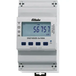 Energiamittari DIN Eltako Sarja 16 - ENERGIAMITTARI DIN 16 SARJA 3X100A, 2-SUUNT, MODBUS, SUORA