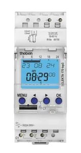 Kellokytkin digitaalinen Theben Selekta top3 - KELLOKYTKIN DIGITAALINE THEBEN SELTOP3 1V/16A 12/24V DIN