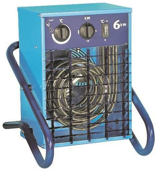 Lämpöpuhallin siirrettävä El-Björn VF 6B 3-6kW 400V