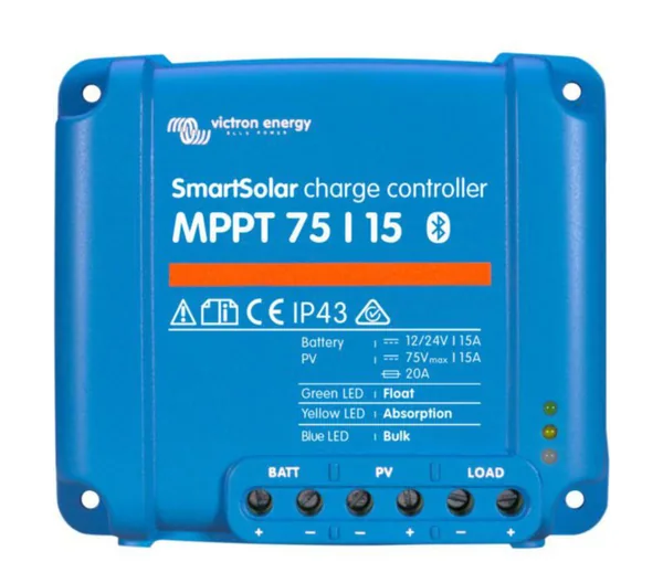 Lataussäätimet Victron Energy SmartSolar Lataussäädin MPPT 75/15