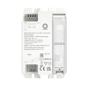 Sähköinen lisätarvike Ledvance - SÄHKÖINEN LISÄTARVIKE LEDVANCE BLKH CBO RD EL KIT 1,5W 3H MT