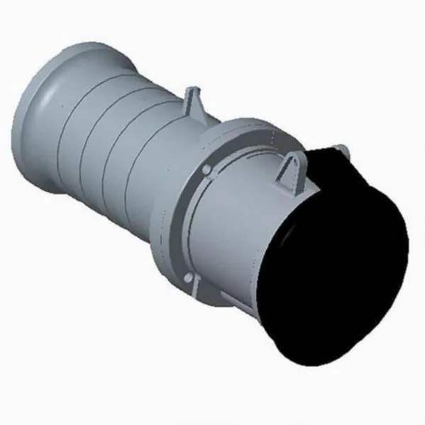 Voimajatkopistorasia Amphenol Tough & Safe 5H, 63A, IP44, 3P+E