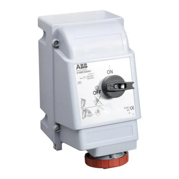 Voimapistorasia Amphenol Critical & Safe IP67 VOIMAPISTORAS 5-NAP 16A 6H 3P+N+E KYTK