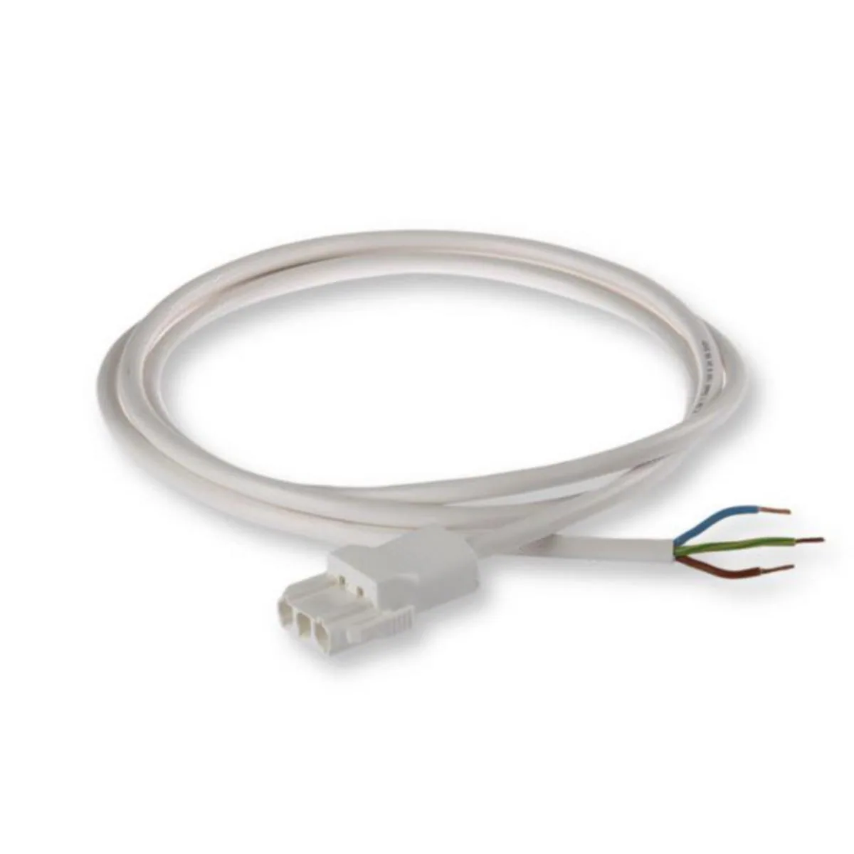 Johtosarjat 3-napaiset 2,5 mm² uros/vapaa HF EnstoNet, 3N UROS 3x2.5mm2 HF 6.0m