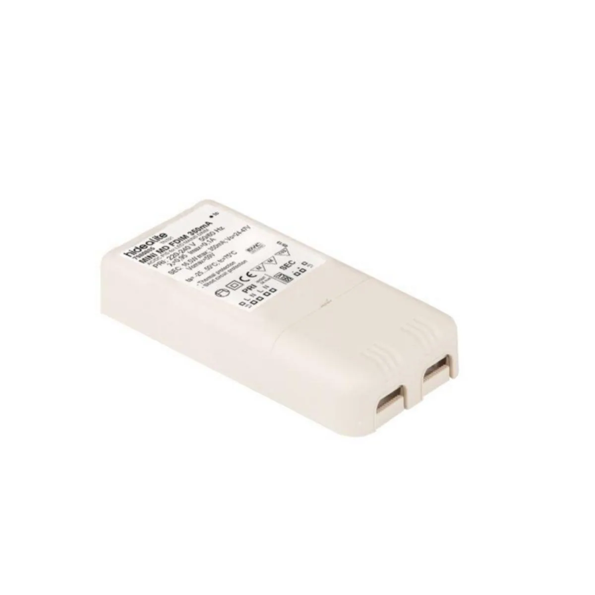 LED-liitäntälaite Hide-a-lite Mini MD FDIM - LED-LIITÄNTÄLAITE HIDE A LITE MINI MD FDIM 350MA