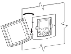 Lisätarvike Schneider Electric Altivar - GRAFIIKKANÄYTÖN OVI ALTIVAR VW3A1103 PANEELIN OVI IP65