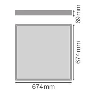 Pinta-asennusvalaisin Ledvance Panel Value - PINTA-ASENNUSVALAISIN LEDVANCE PL SF 600 32W CCT MP ZIGBEE