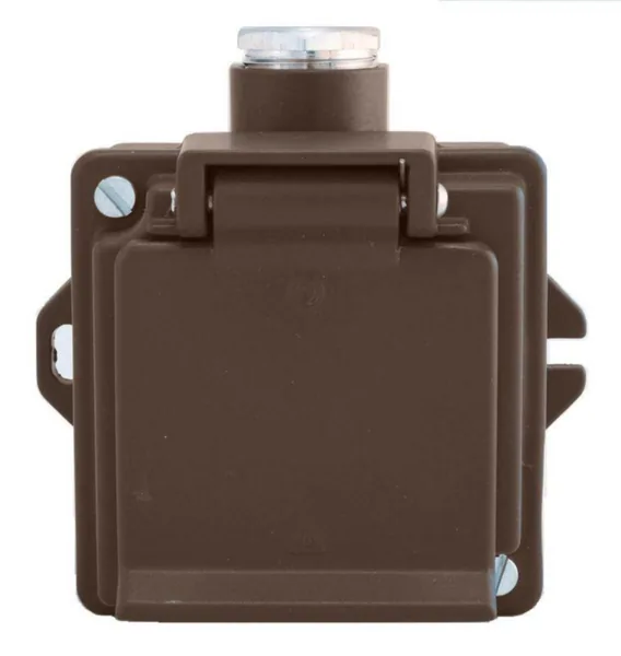 Pistorasia Selcast 1-os IP44 16A 1xPK16