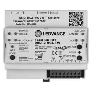 Reititin Ledvance Vivares DALI - REITITIN LEDVANCE FLEX CU IOT DALI-2 HCL TW